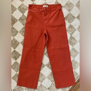 Madewell Emmett 2.0 Wide-Leg Pants 8 Tall